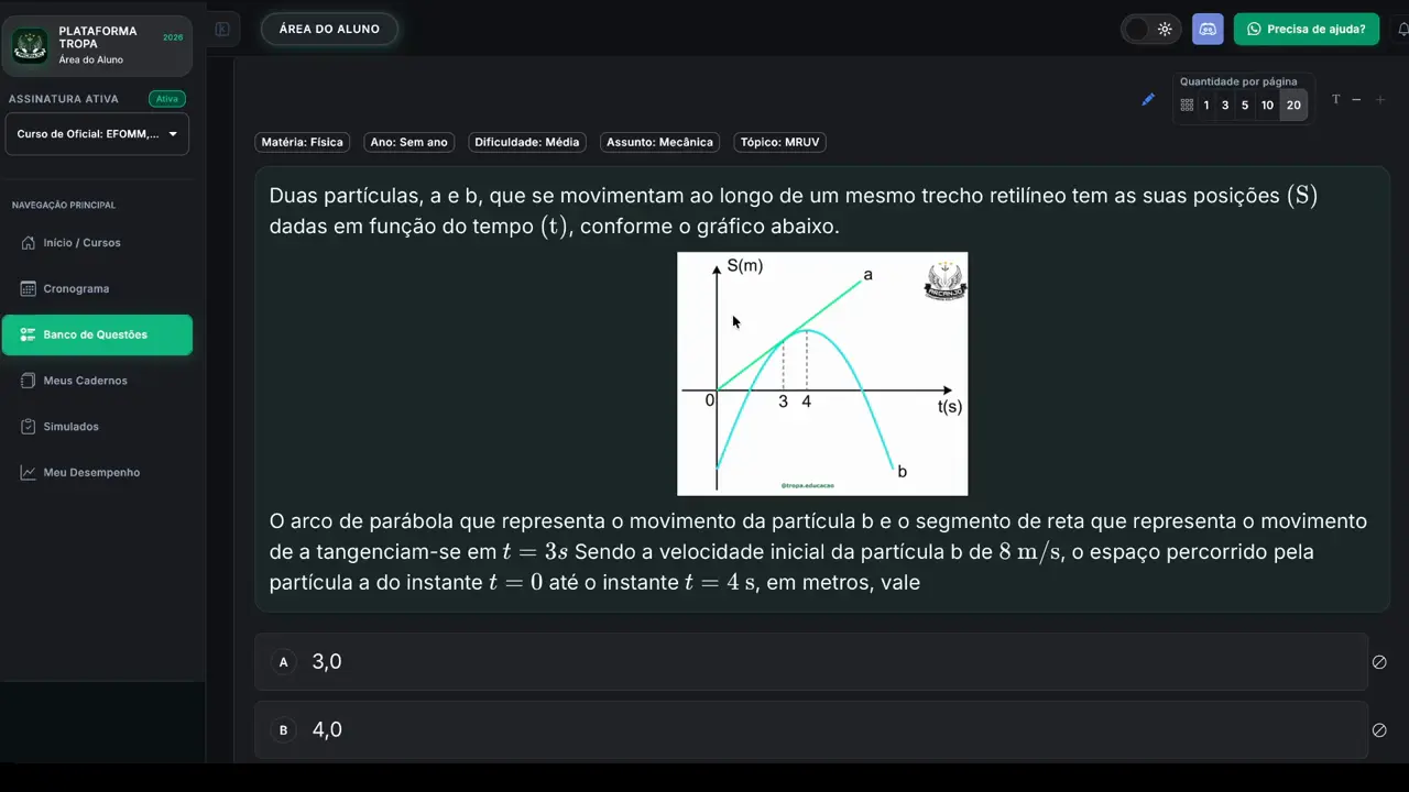 Banco de Questões da Tropa